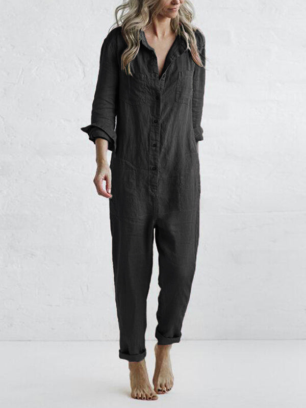 Sydney - Long-sleeved jumpsuit