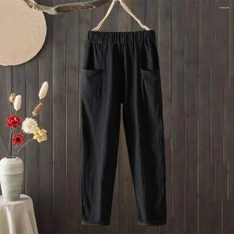 Yessa - Casual Pants in Cotton and Linen