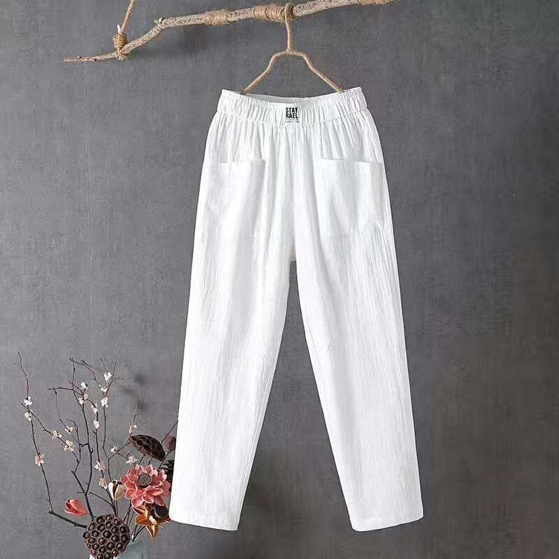 Yessa - Casual Pants in Cotton and Linen