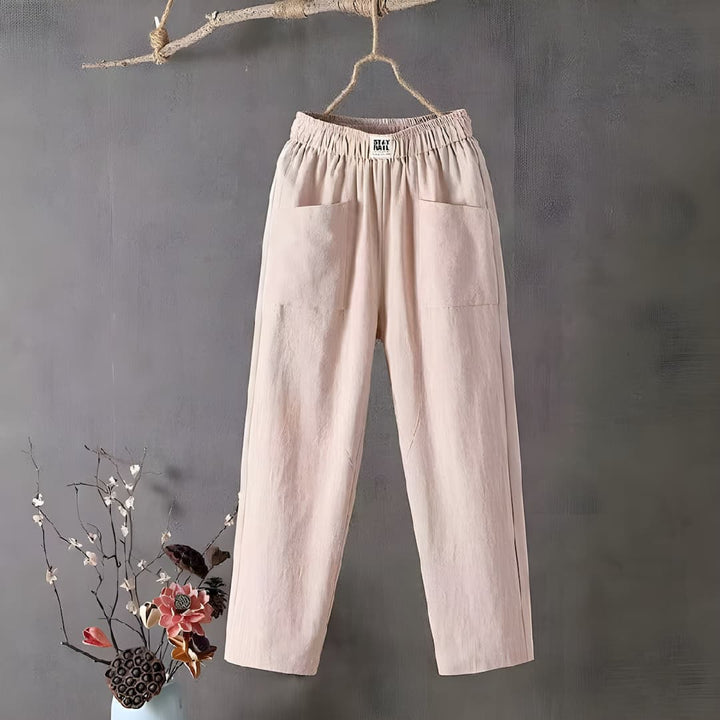 Yessa - Casual Pants in Cotton and Linen