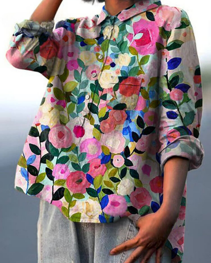 Donna™ | Blouse with floral print