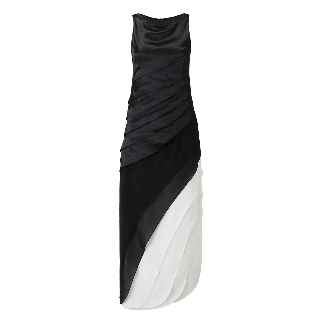 Mia™ - Elegant Multi-Layered Ombre Dress