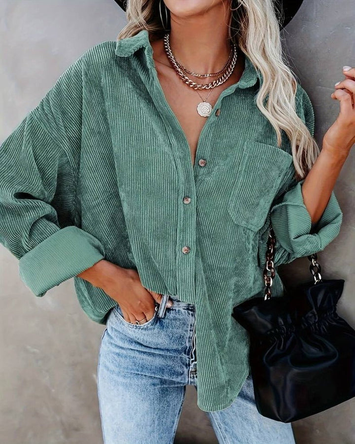 Bella | Vintage Corduroy Shirt