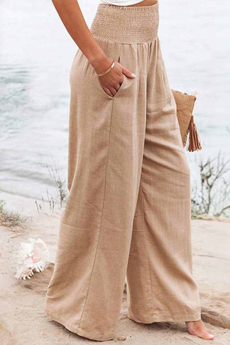 Glam - High-Waist Palazzo Pants