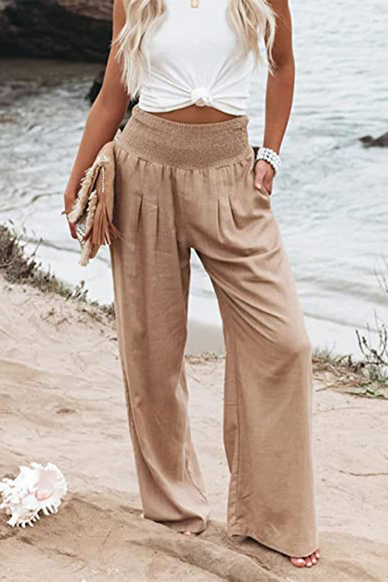 Glam - High-Waist Palazzo Pants