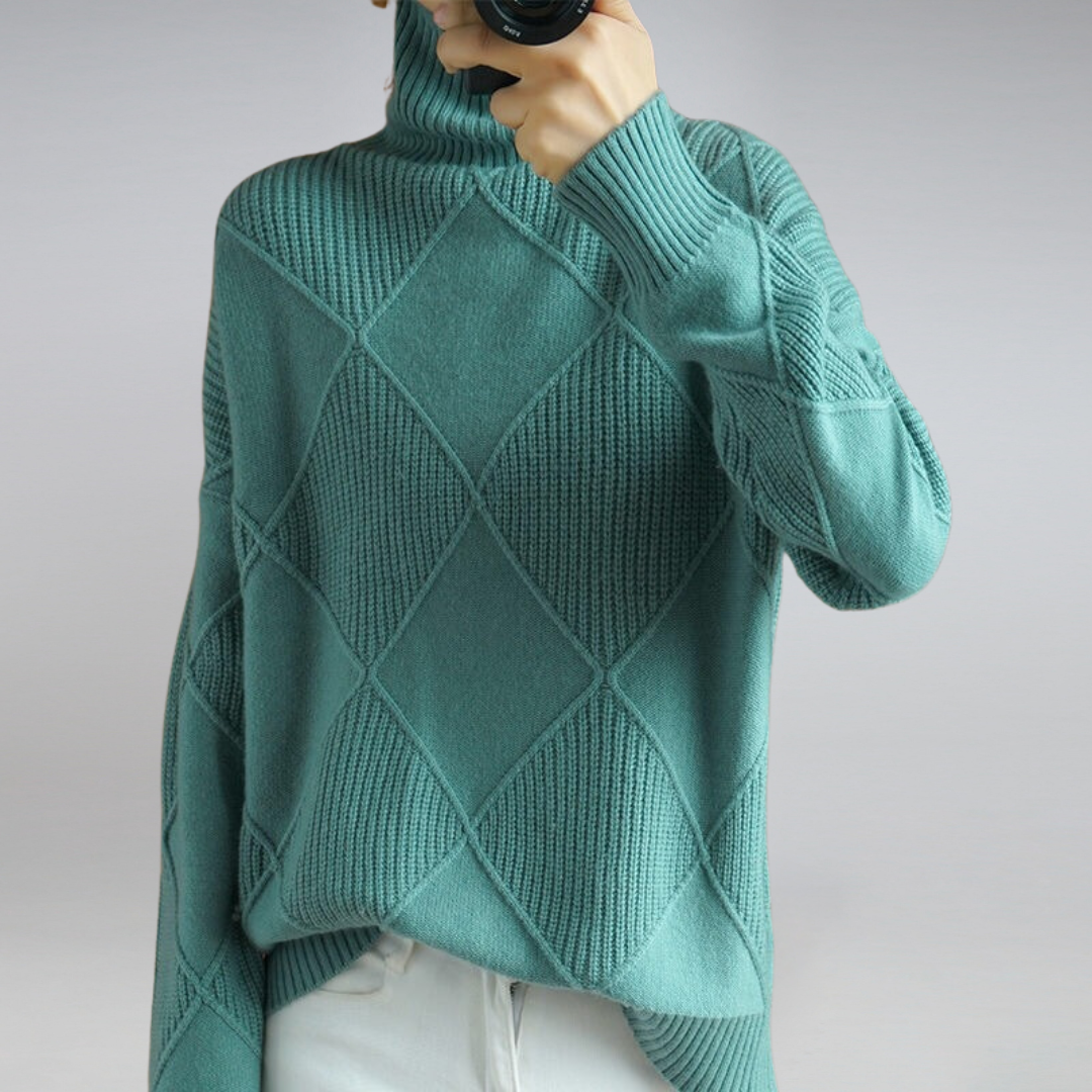 Adelle™ Cashmere Turtleneck Sweater