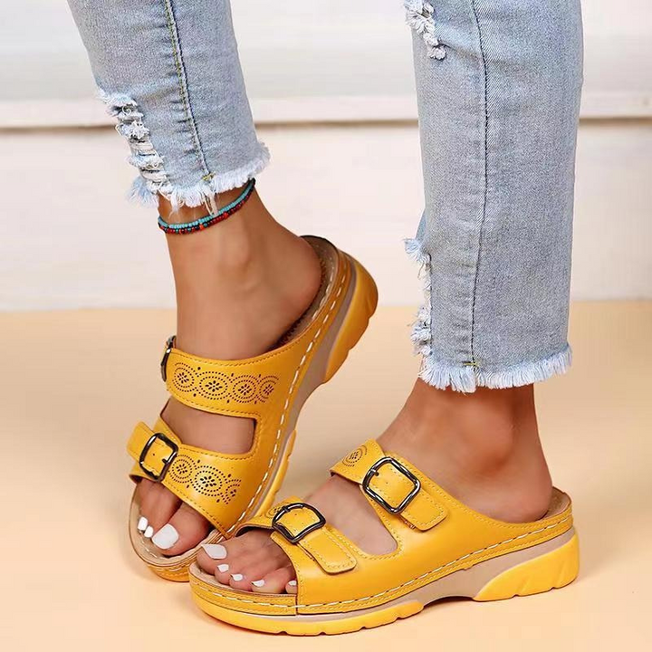 Sara - Orthopedic Leather Sandals