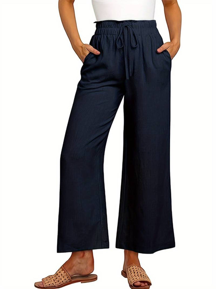 Nadine - Comfortable Women's Linen Pants