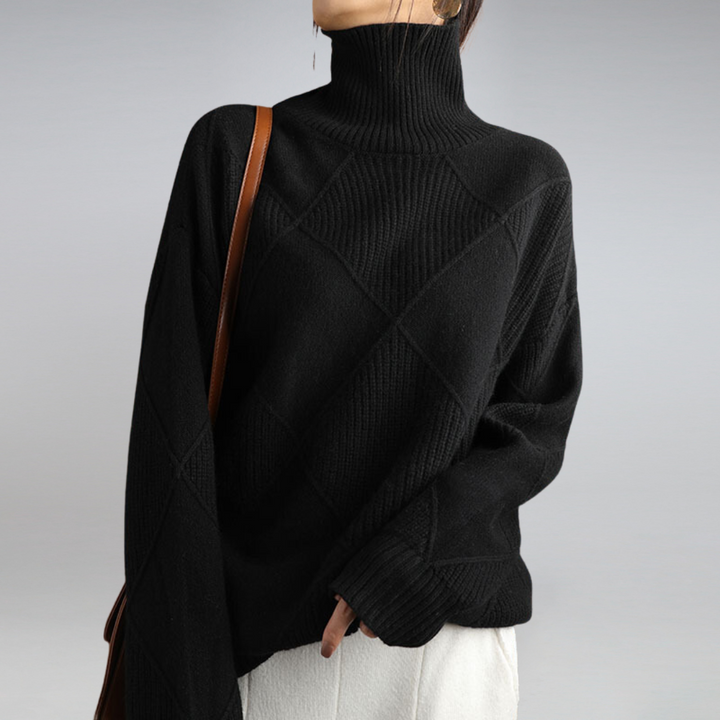 Adelle™ Cashmere Turtleneck Sweater