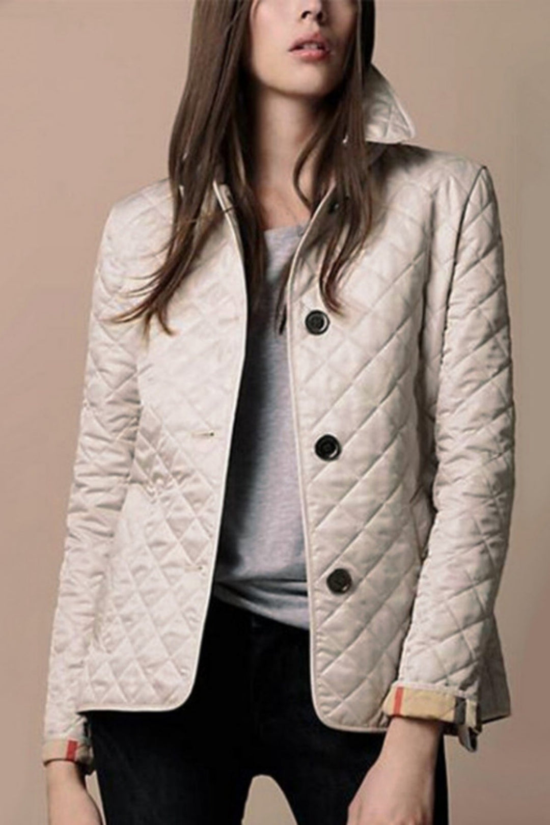 Evie Slim Silk Cotton Jacket