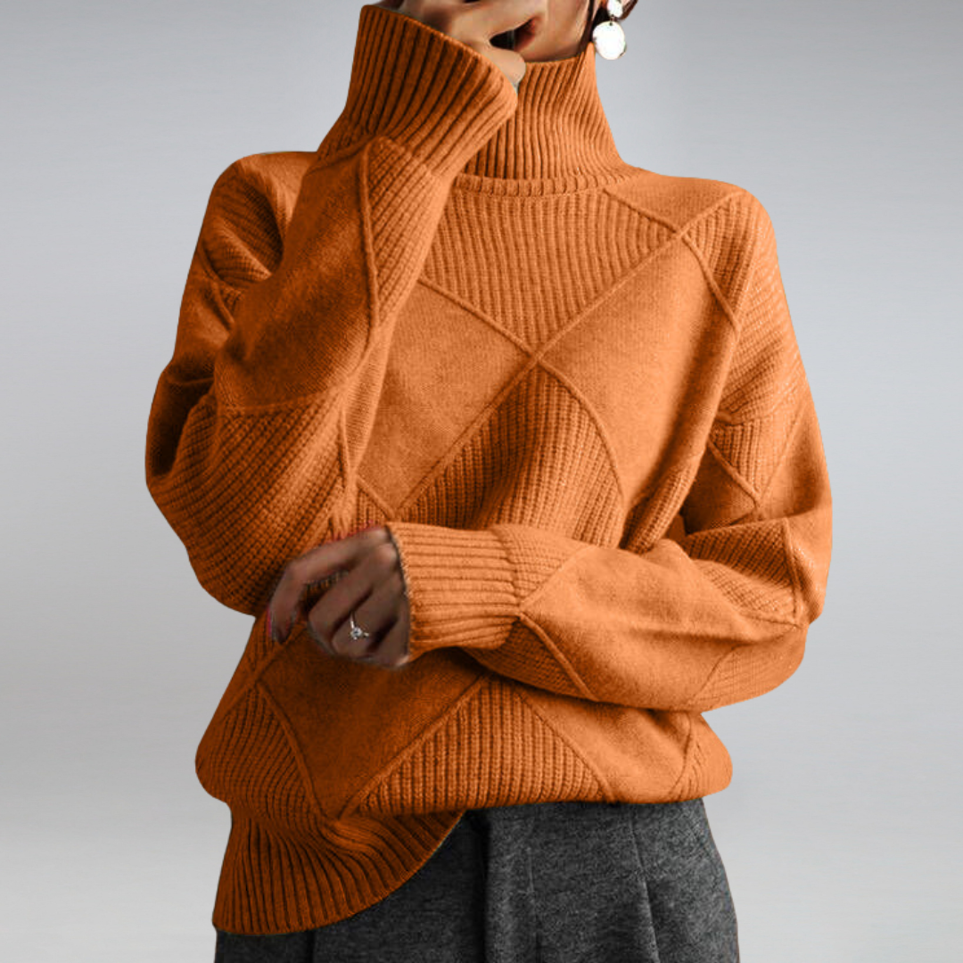 Adelle™ Cashmere Turtleneck Sweater