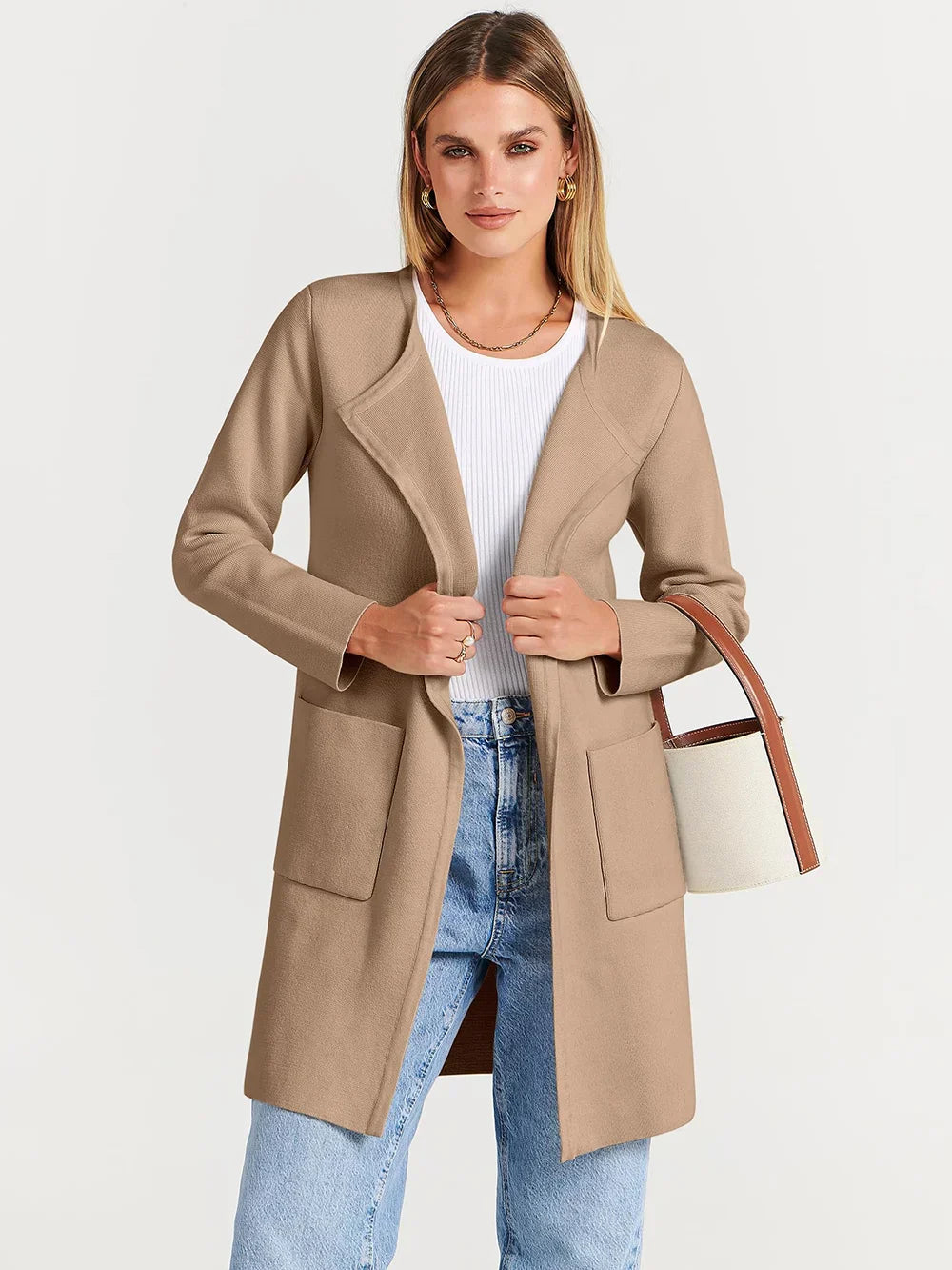 Valerie Lapel Classy Coatigan