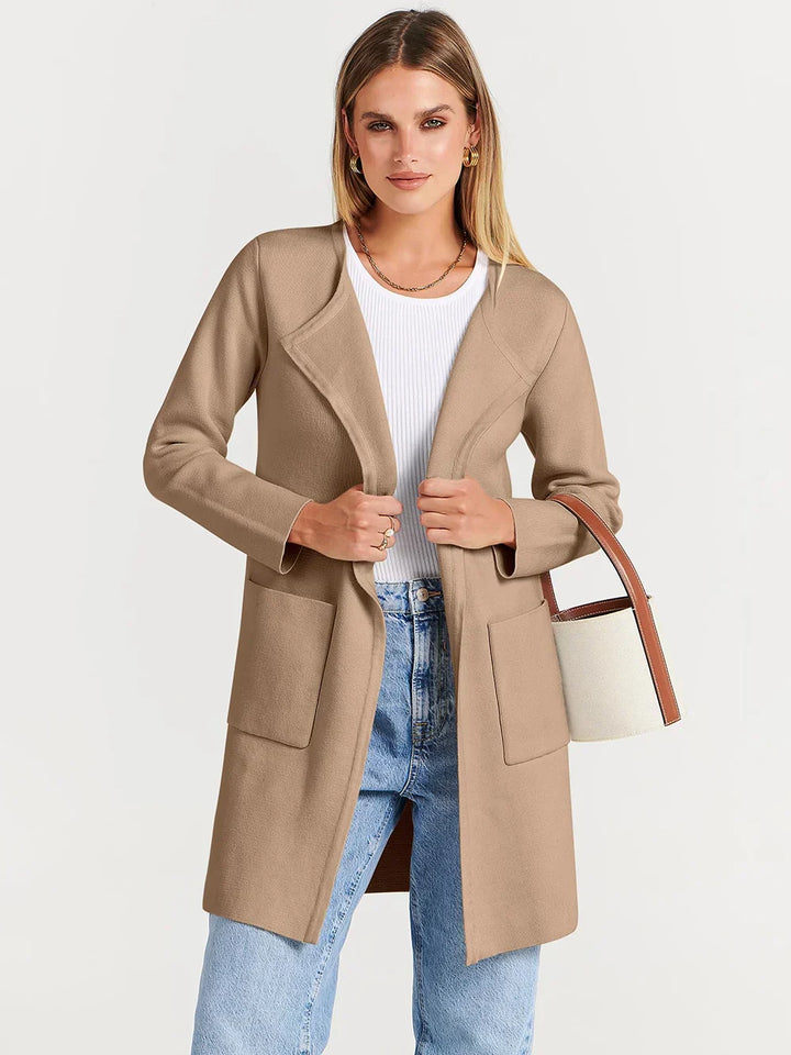 Valerie Lapel Classy Coatigan