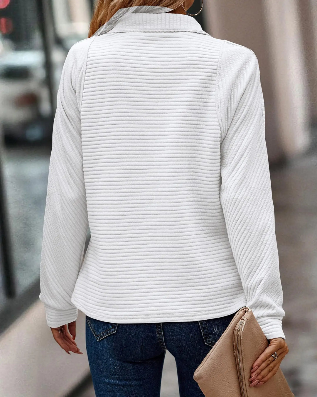 Adeline™ - Stylish Women's Sweater V-Neck