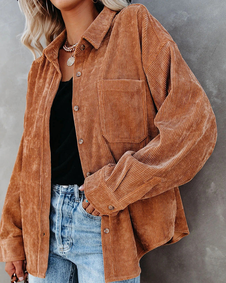 Bella | Vintage Corduroy Shirt