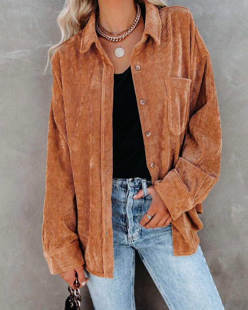 Bella | Vintage Corduroy Shirt