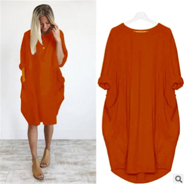 Luciana | Refined belly-covering dress