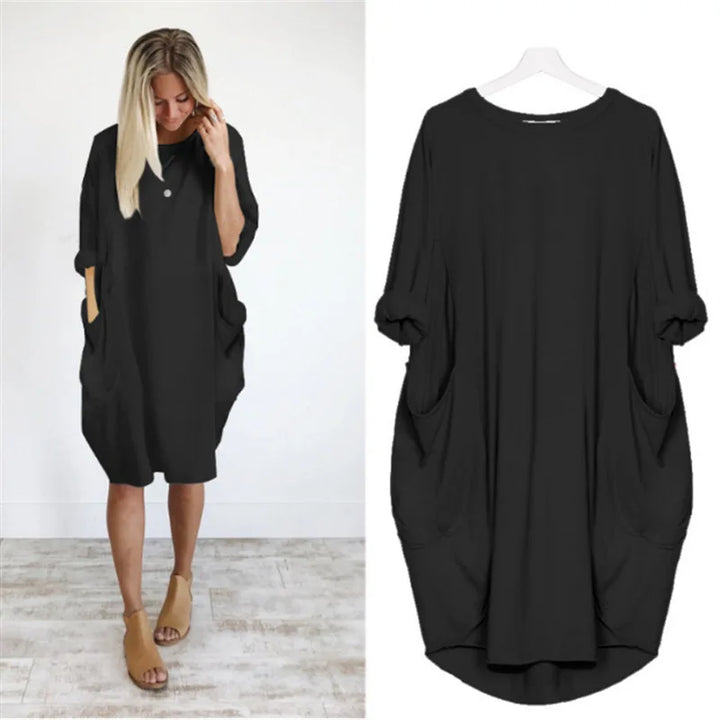 Luciana | Refined belly-covering dress