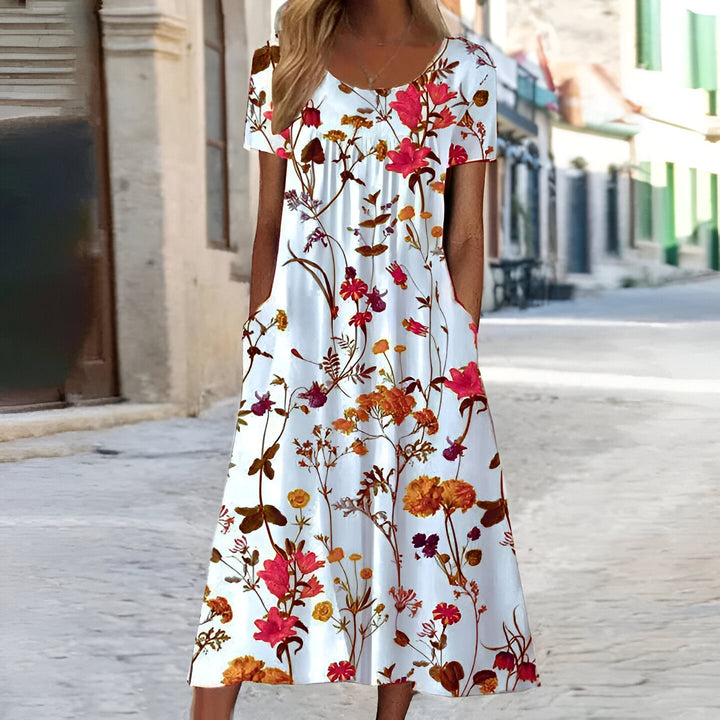 Ella - Floral Bohemian Summer Dress