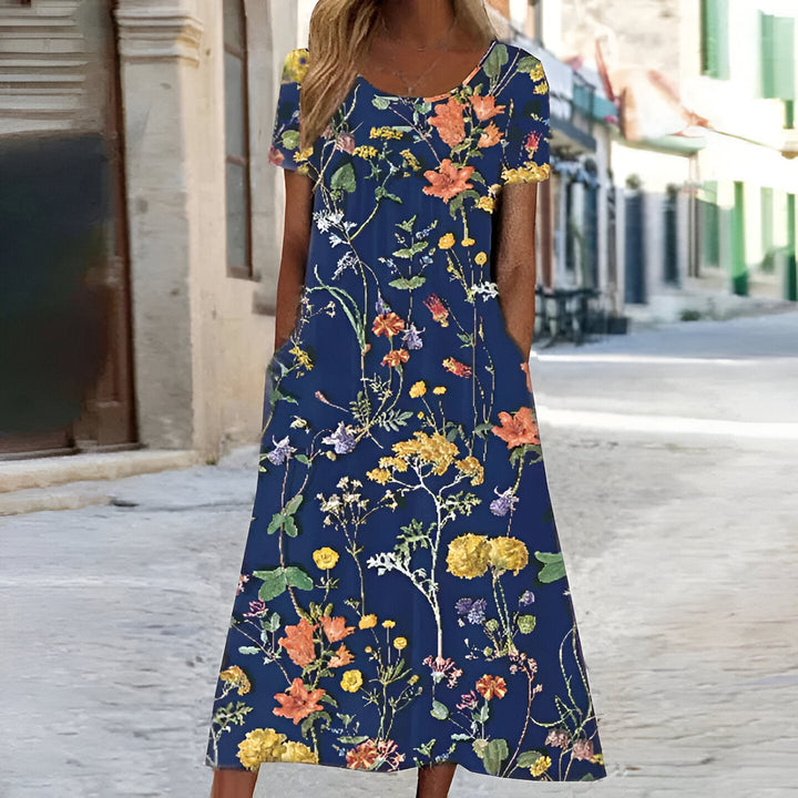 Ella - Floral Bohemian Summer Dress