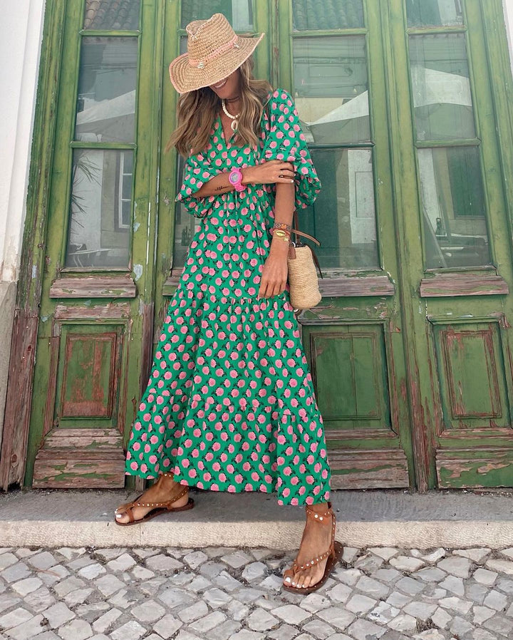 Chiara™ - Bohemian long dress: Exceptional comfort, magnificent style