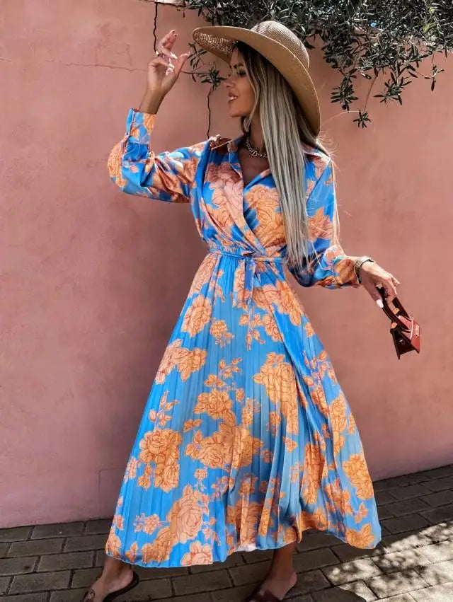 Sienna - Floral V-neck Dress