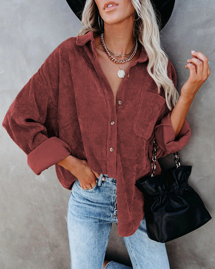 Bella | Vintage Corduroy Shirt