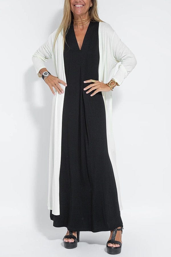 Clara - Elegant maxi dress + FREE matching cardigan