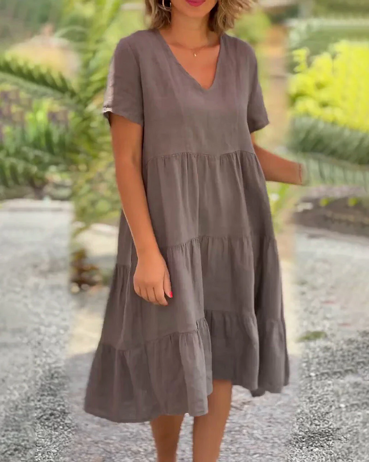 Virella™ Cotton and linen dress