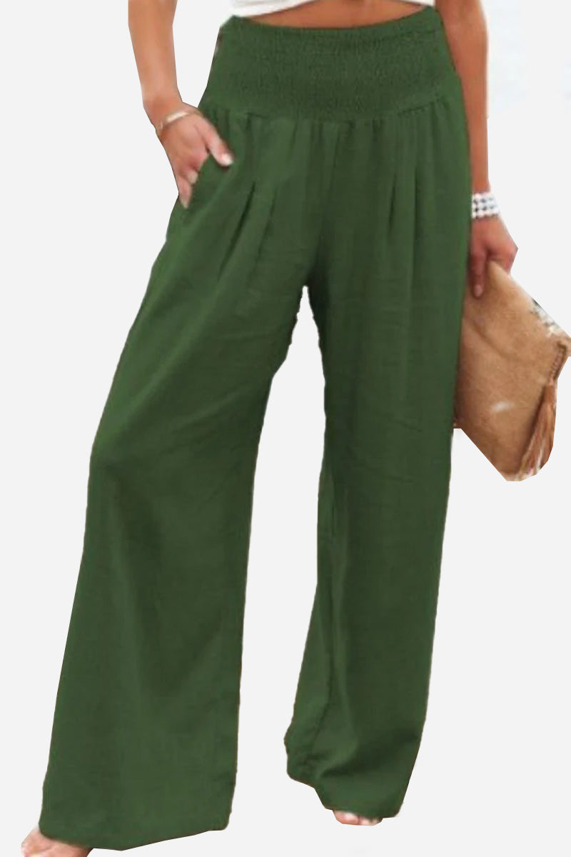 Glam - High-Waist Palazzo Pants