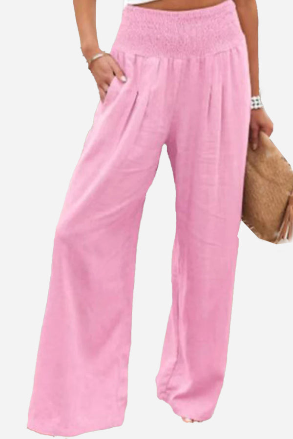 Glam - High-Waist Palazzo Pants