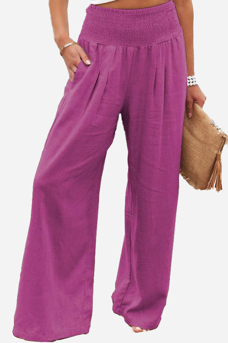 Glam - High-Waist Palazzo Pants