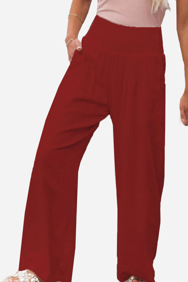 Glam - High-Waist Palazzo Pants