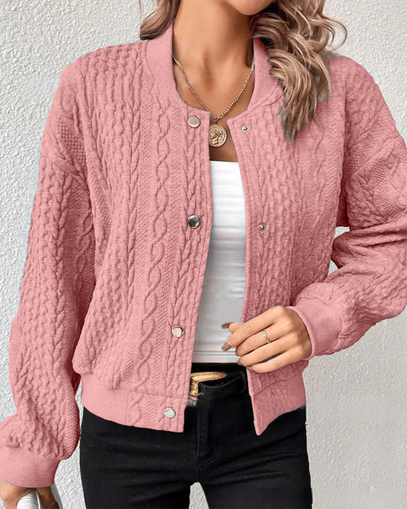 LOLA LADIES CARDIGAN WITH BUTTONS