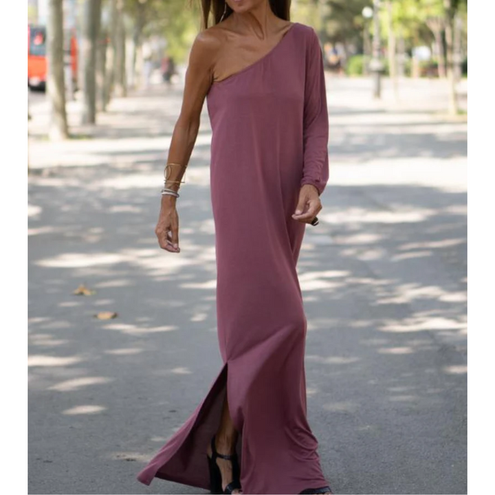 Stella® - Elegant and light one-shoulder dress