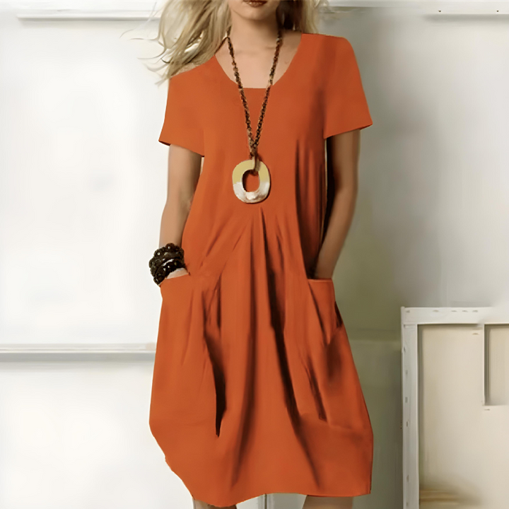 ADELE™ | Casual dress with belly covering